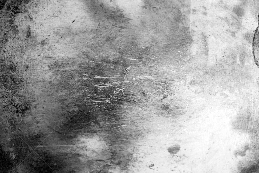 Textura metálica desgastada em tons de cinza