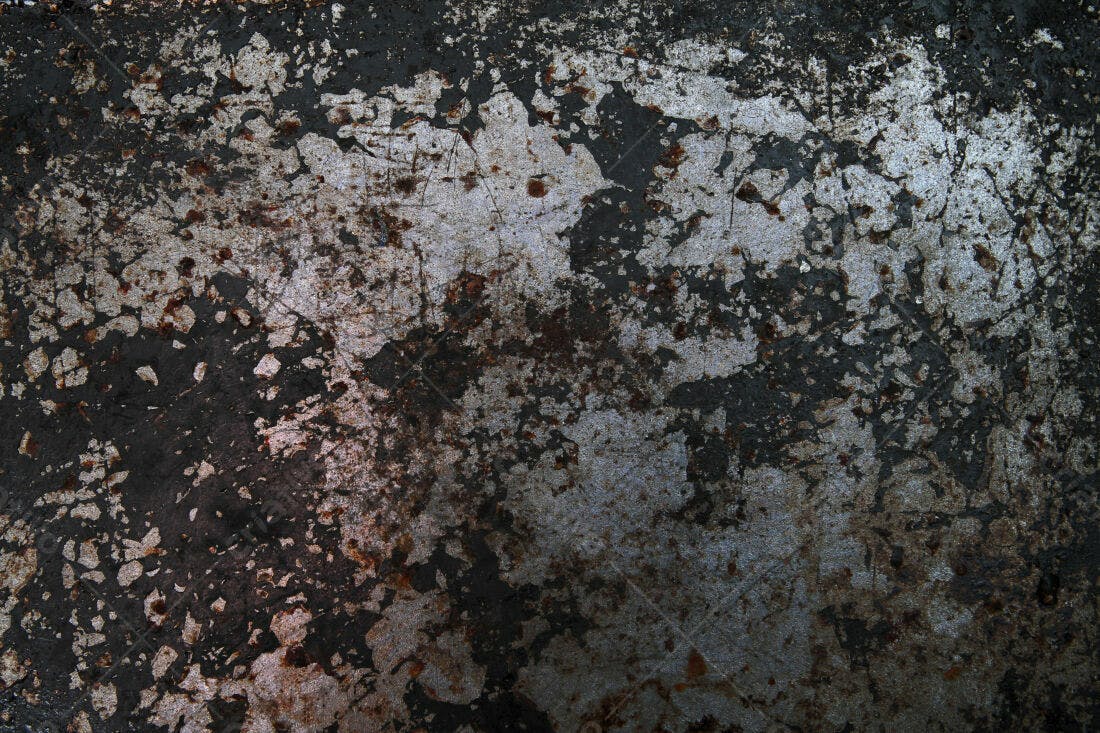 Textura Metálica Oxidada Desgastada