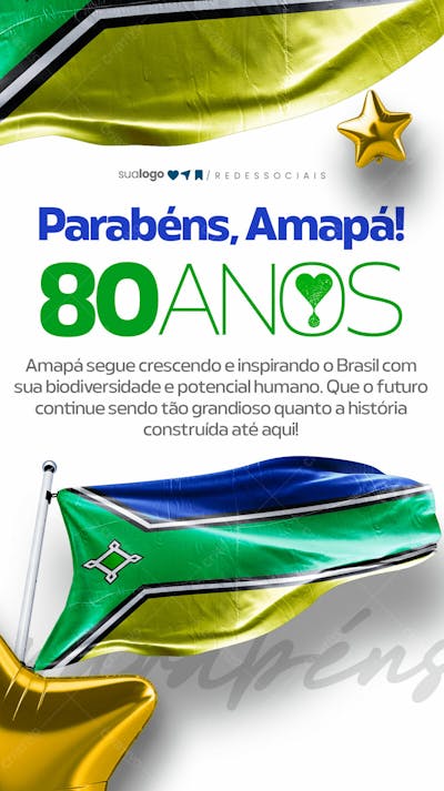 Story Parabéns Estado Brasileiro