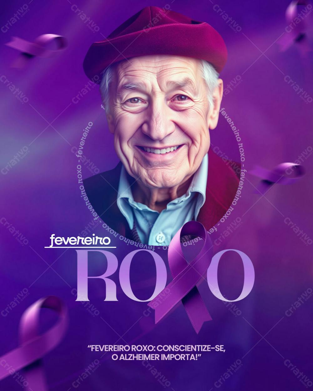 Fevereiro Roxo Campanha De Prevenção Contra O Alzheimer