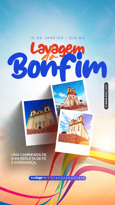 Story Dia Da Lavagem Do Bonfim