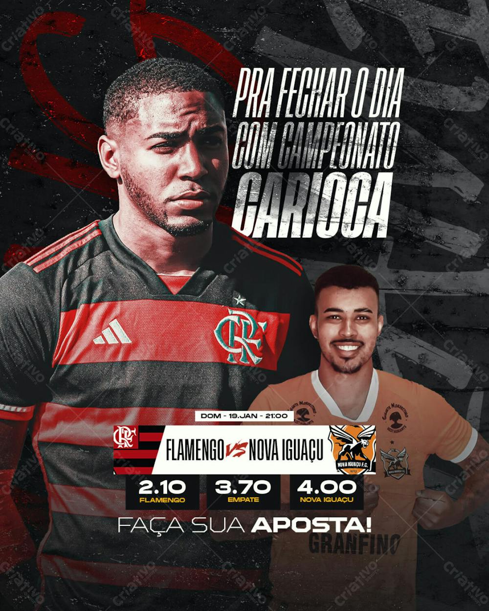 Jogo do Dia - Flamengo X Nova Iguaçu