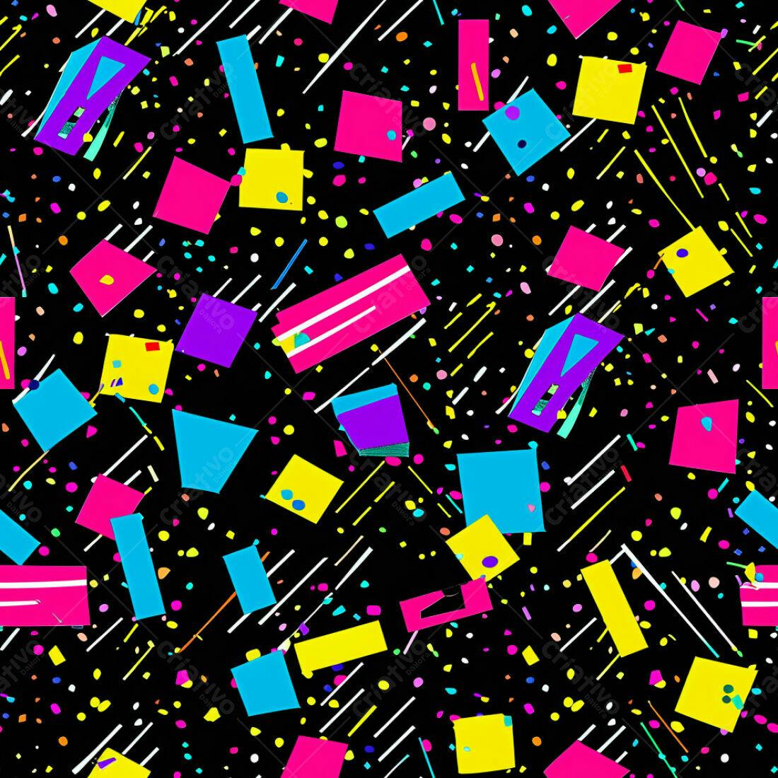 Textura Abstrata Neon para Fundo