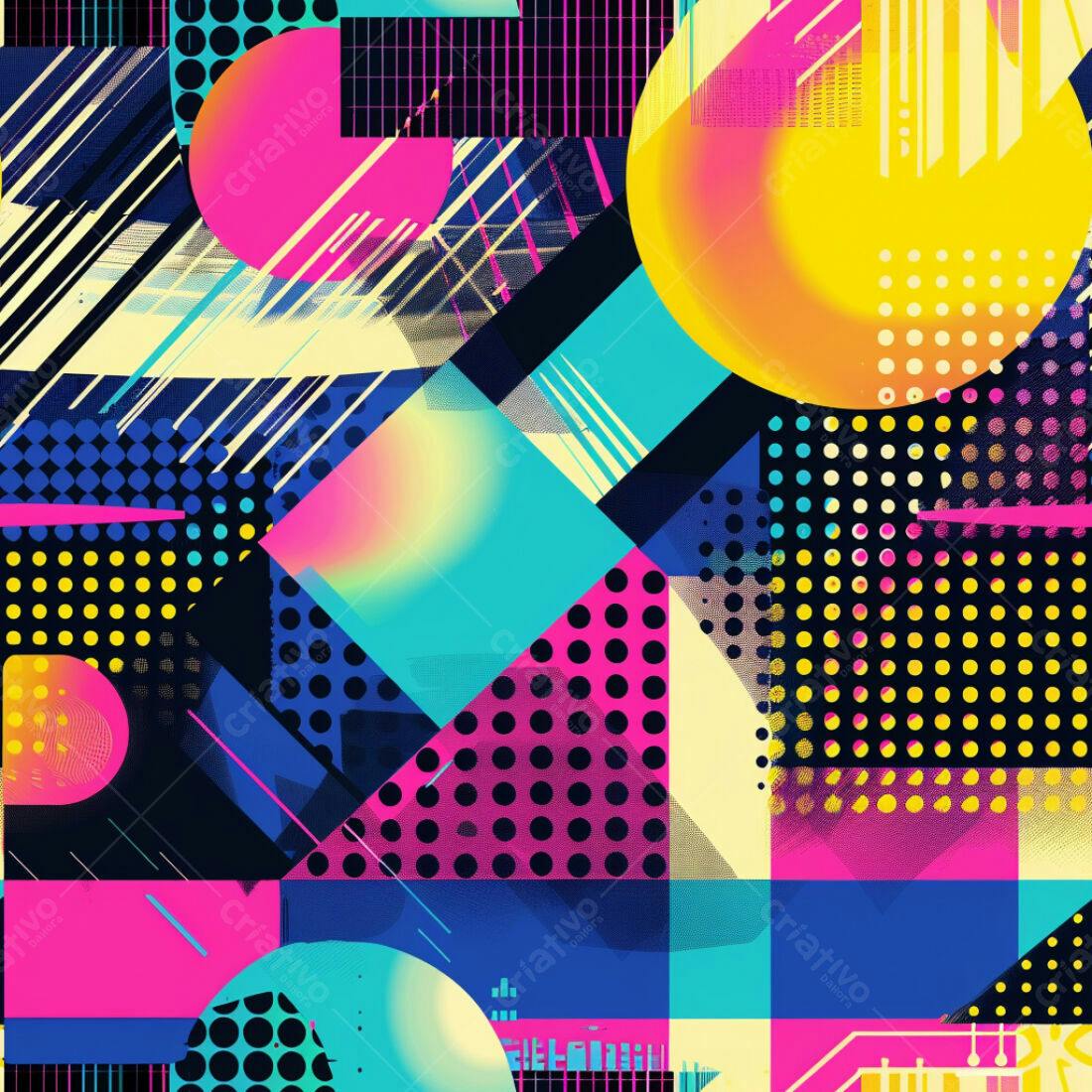 Textura Abstrata Geométrica para Fundo