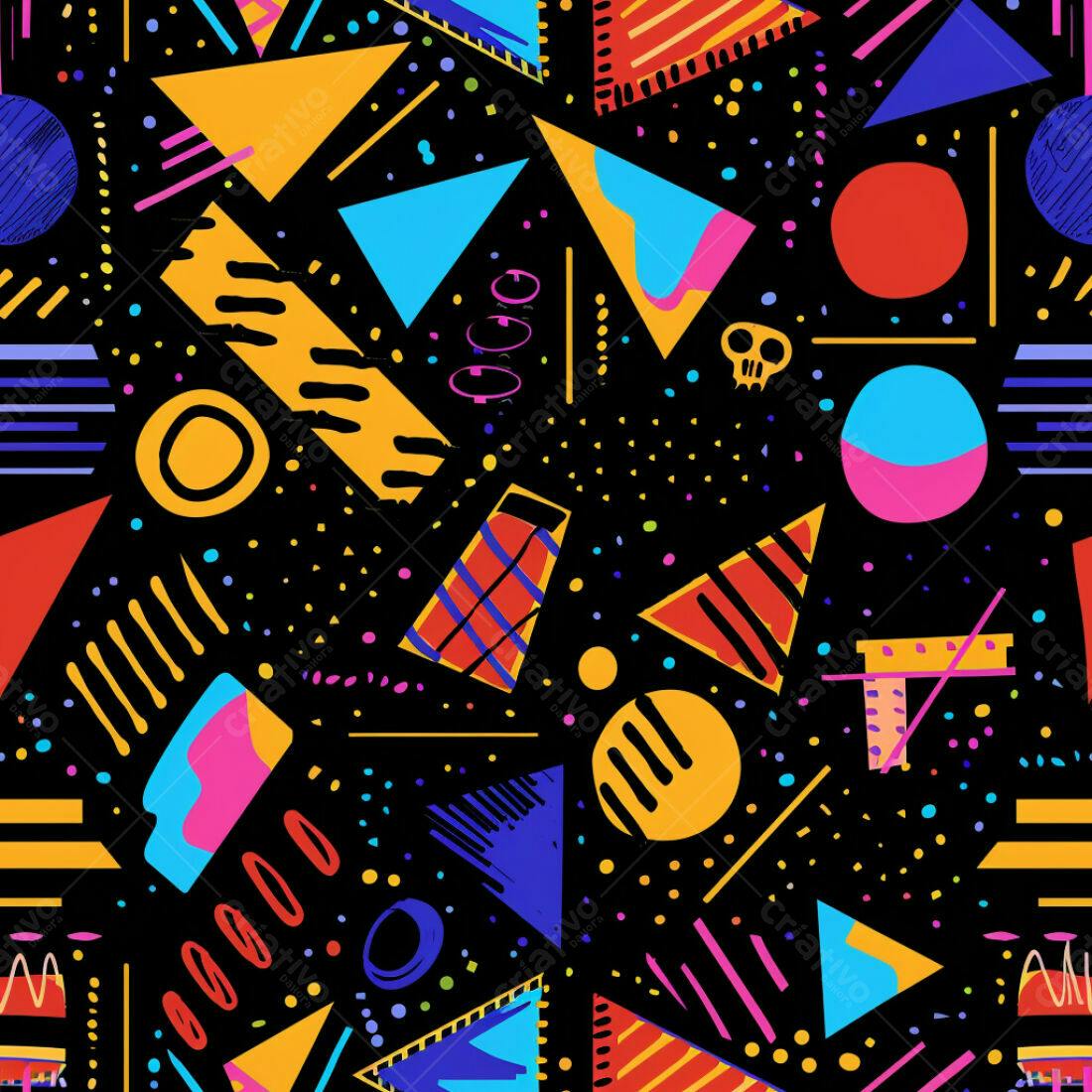 Textura Abstrata Geométrica para Fundo