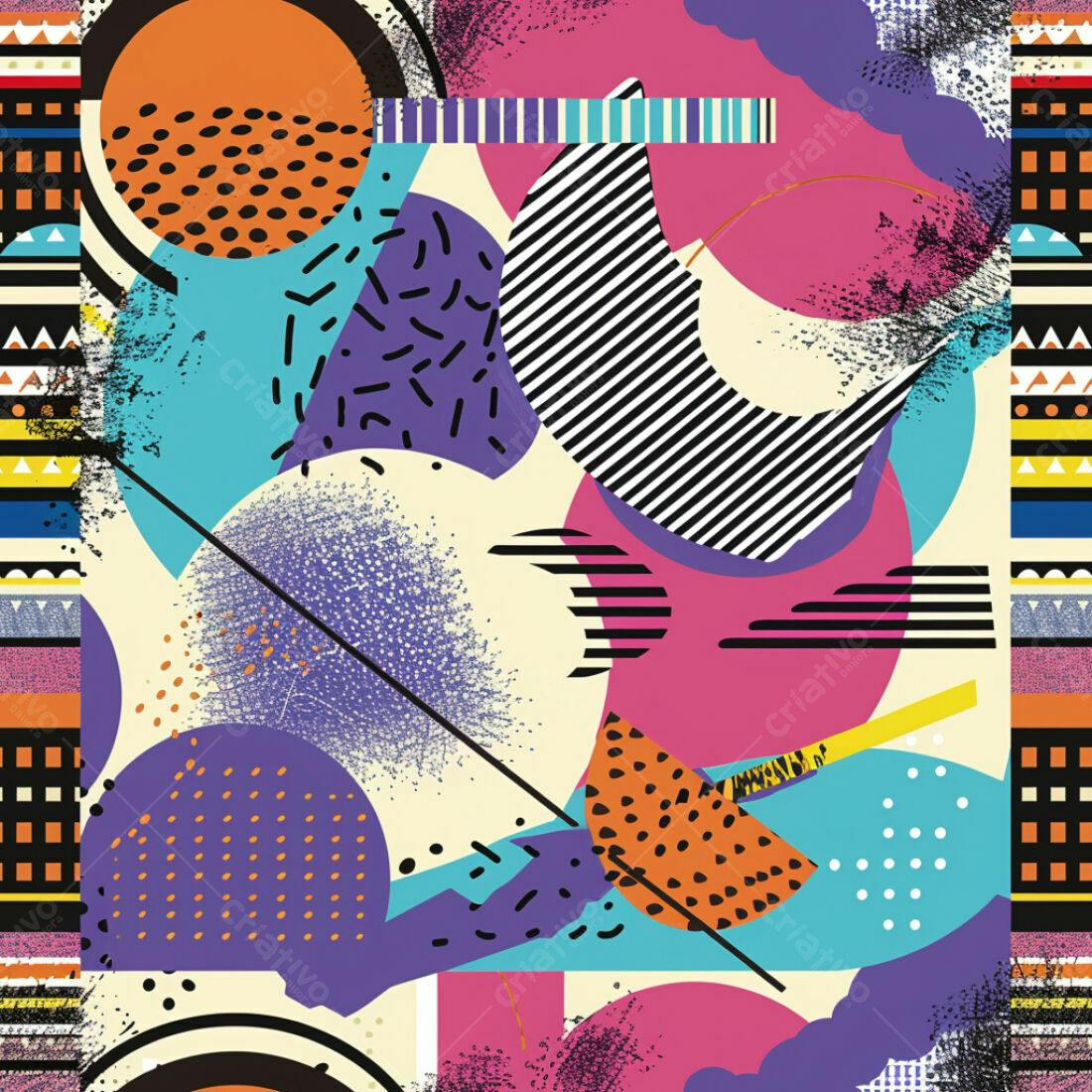 Textura Abstrata Geométrica para Fundo