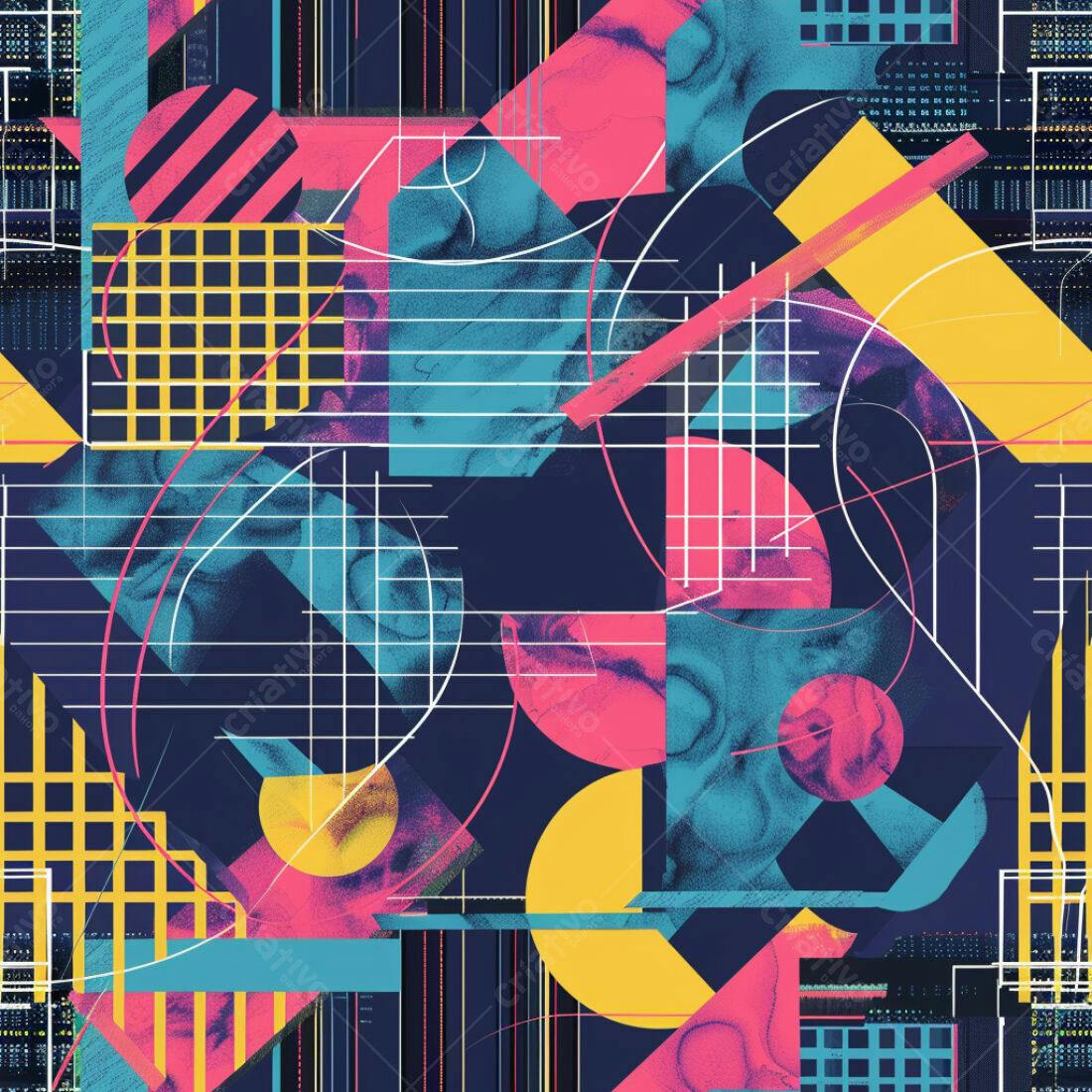 Textura Abstrata Geométrica para Fundo