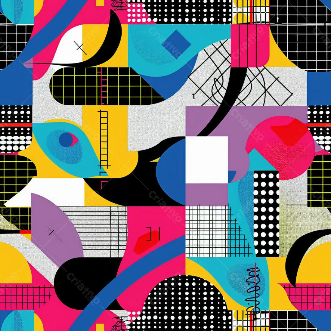 Textura Abstrata Geométrica para Fundo