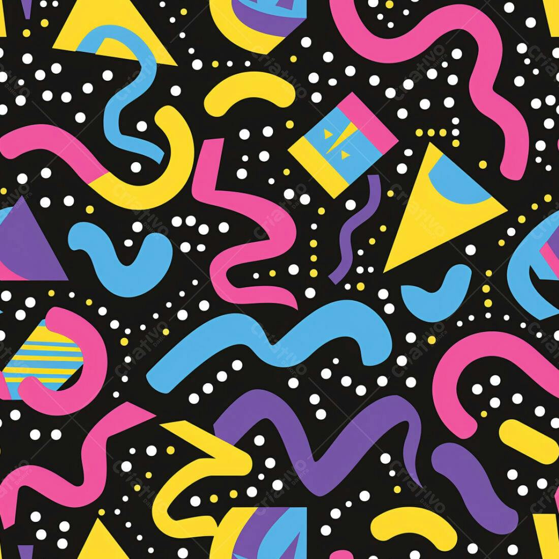 Textura Abstrata 90s para Fundo