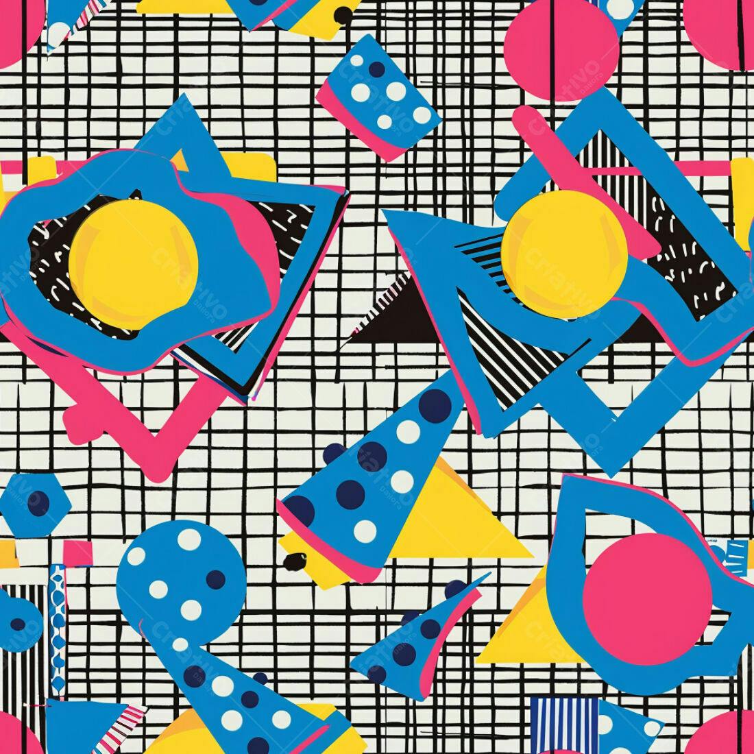 Textura Abstrata Geométrica para Fundo