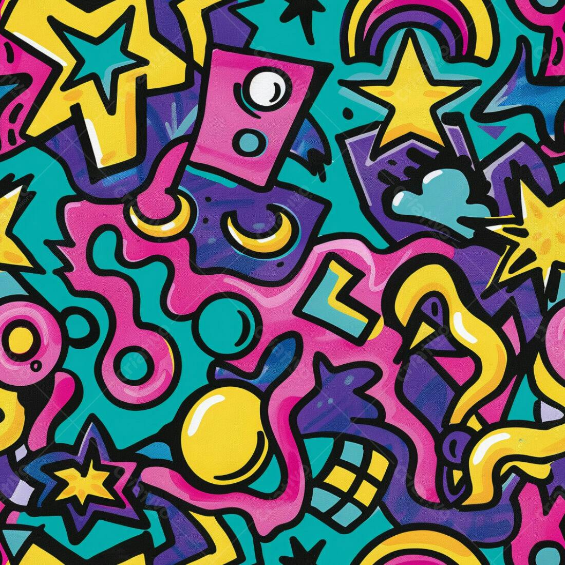 Textura Abstrata Colorida para Fundo