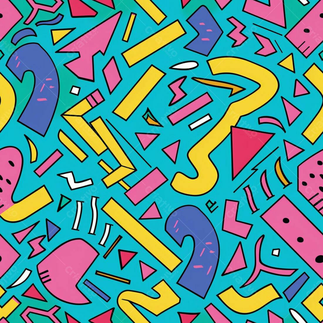 Textura Abstrata 90s para Fundo