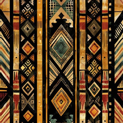 African Pattern Background And Texture Design