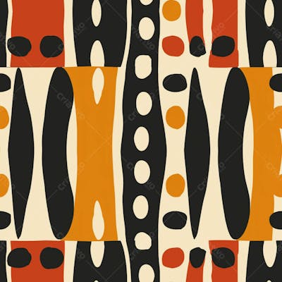 African Pattern Background And Texture Design