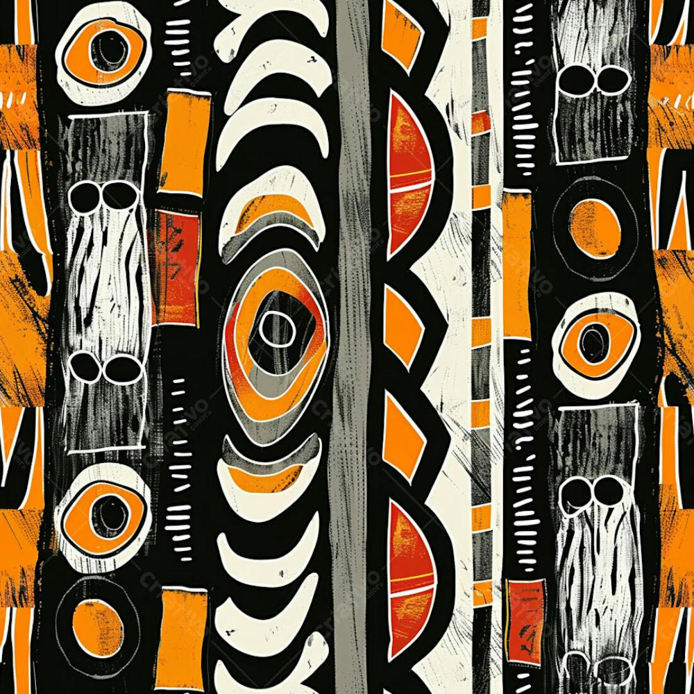 African Pattern Background And Texture Design