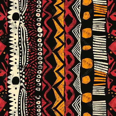 African Pattern Background And Texture Design