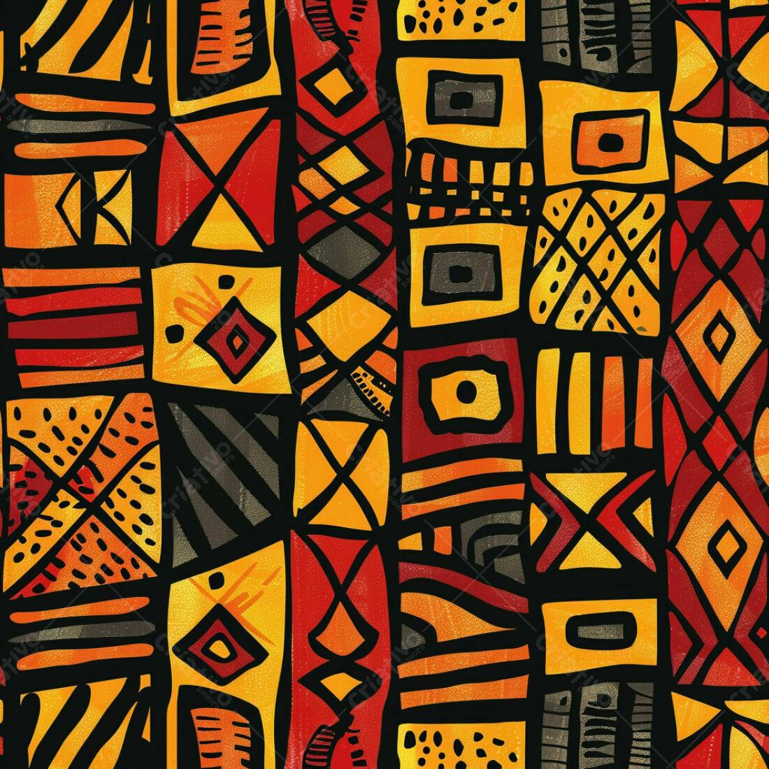 Textura tecido africano para fundo