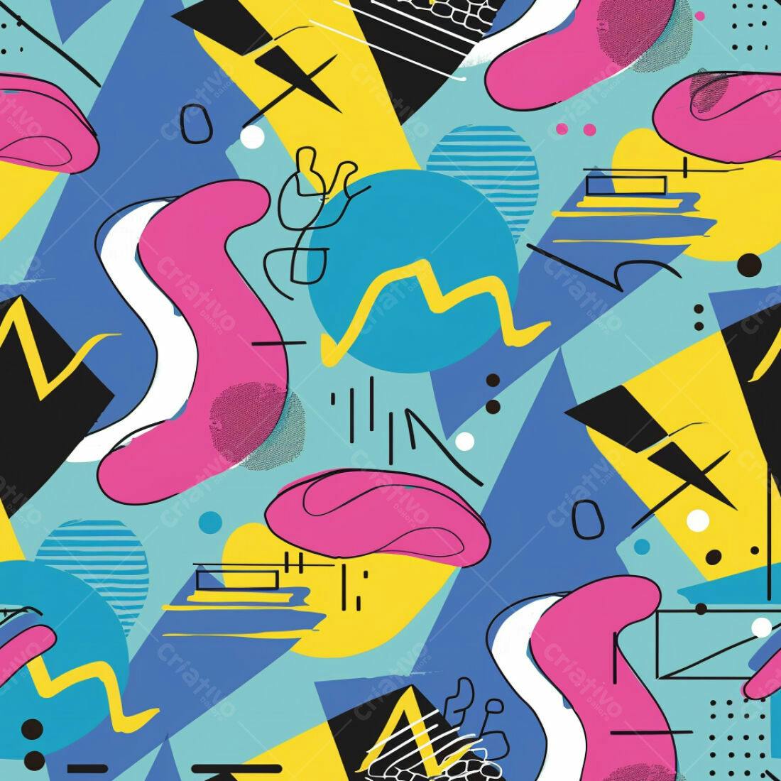 Textura Abstrata 90s para Fundo