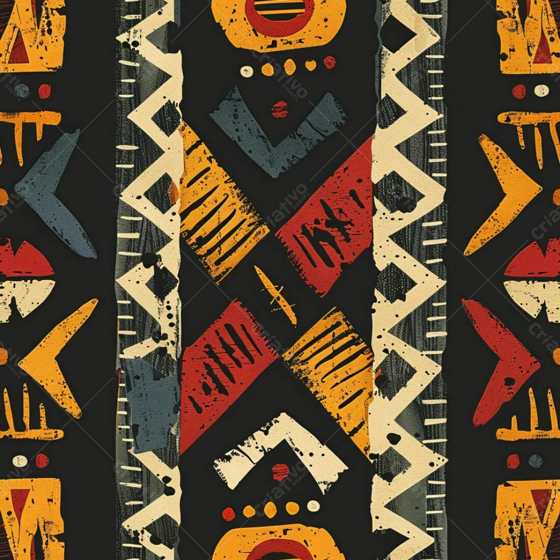 Textura tribal africana para fundo