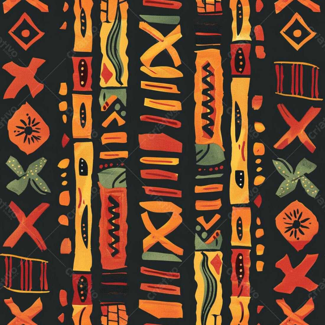 Textura tribal abstrata para fundo