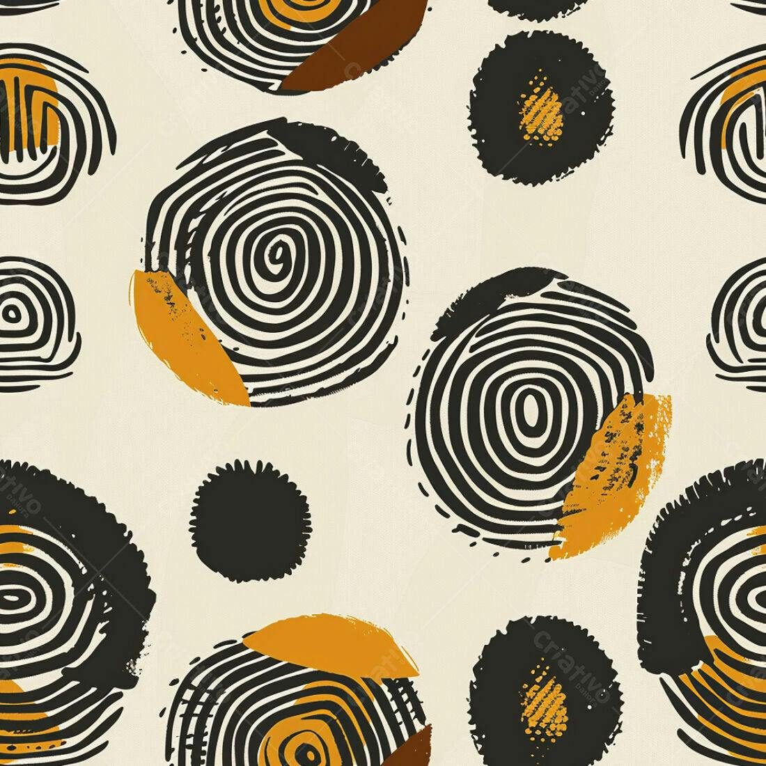 Textura Abstrata Circular para Fundo
