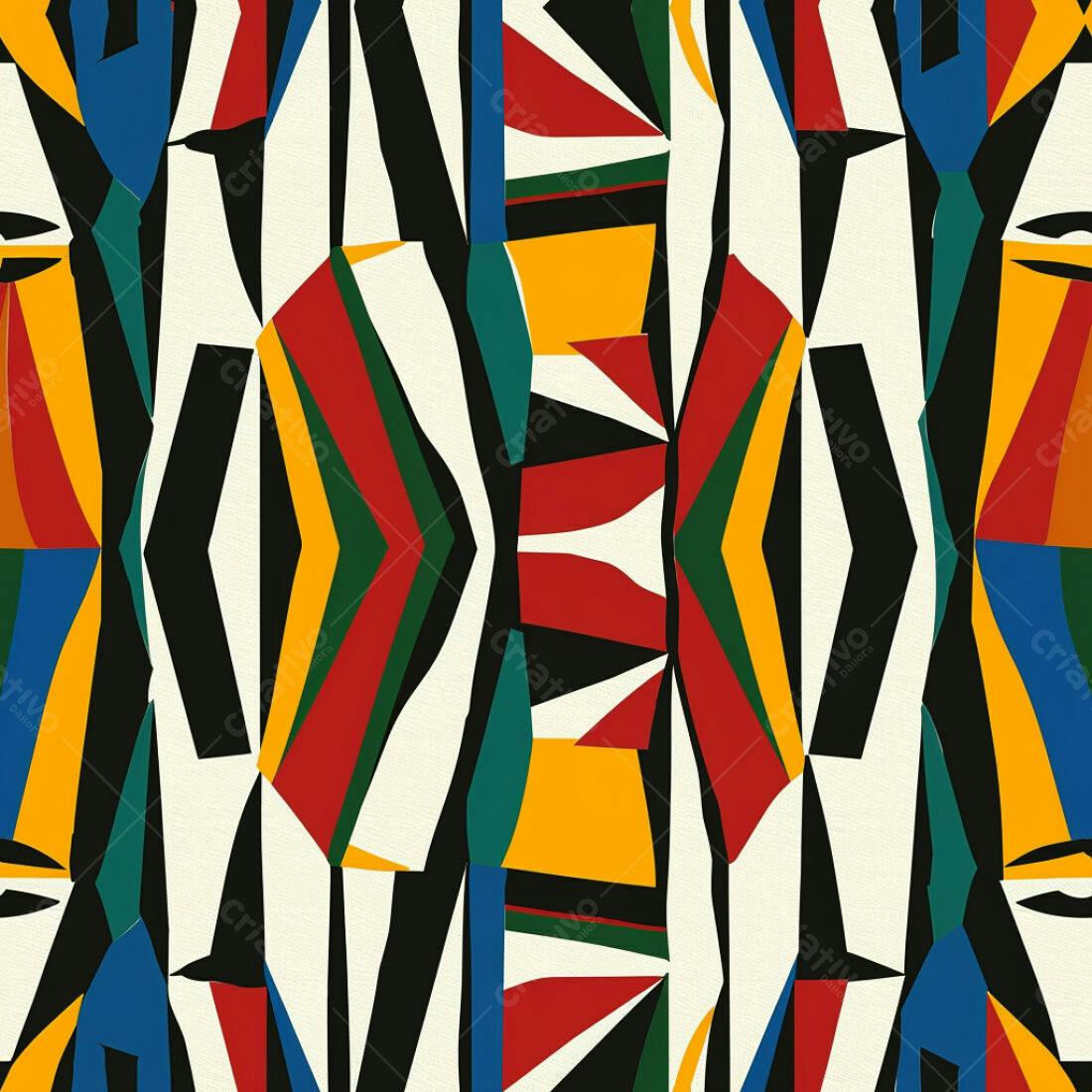 Textura Abstrata Geométrica Colorida para Fundo
