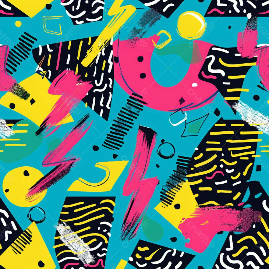 Textura Abstrata 90s para Fundo