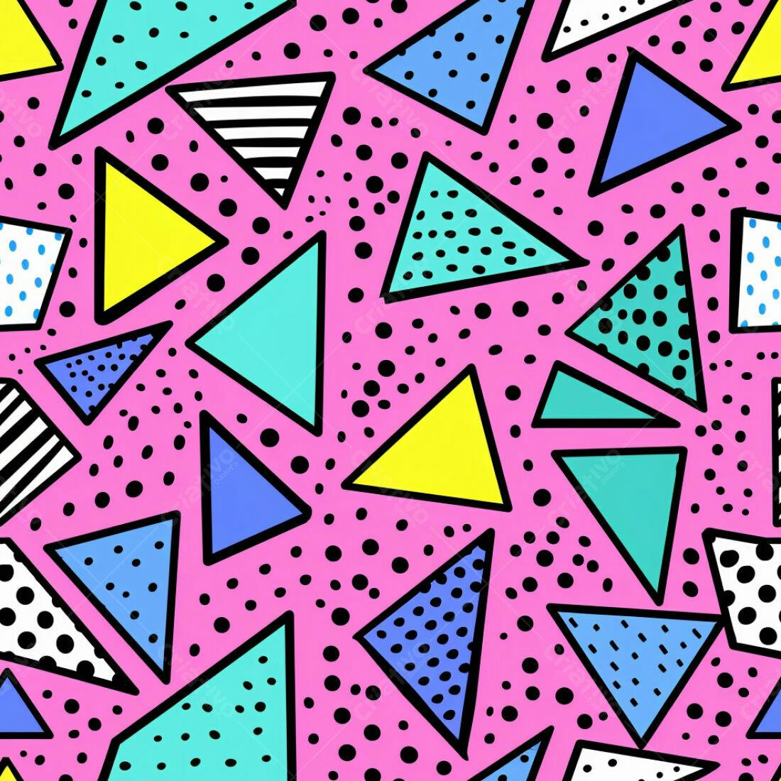 Textura geométrica colorida para fundo