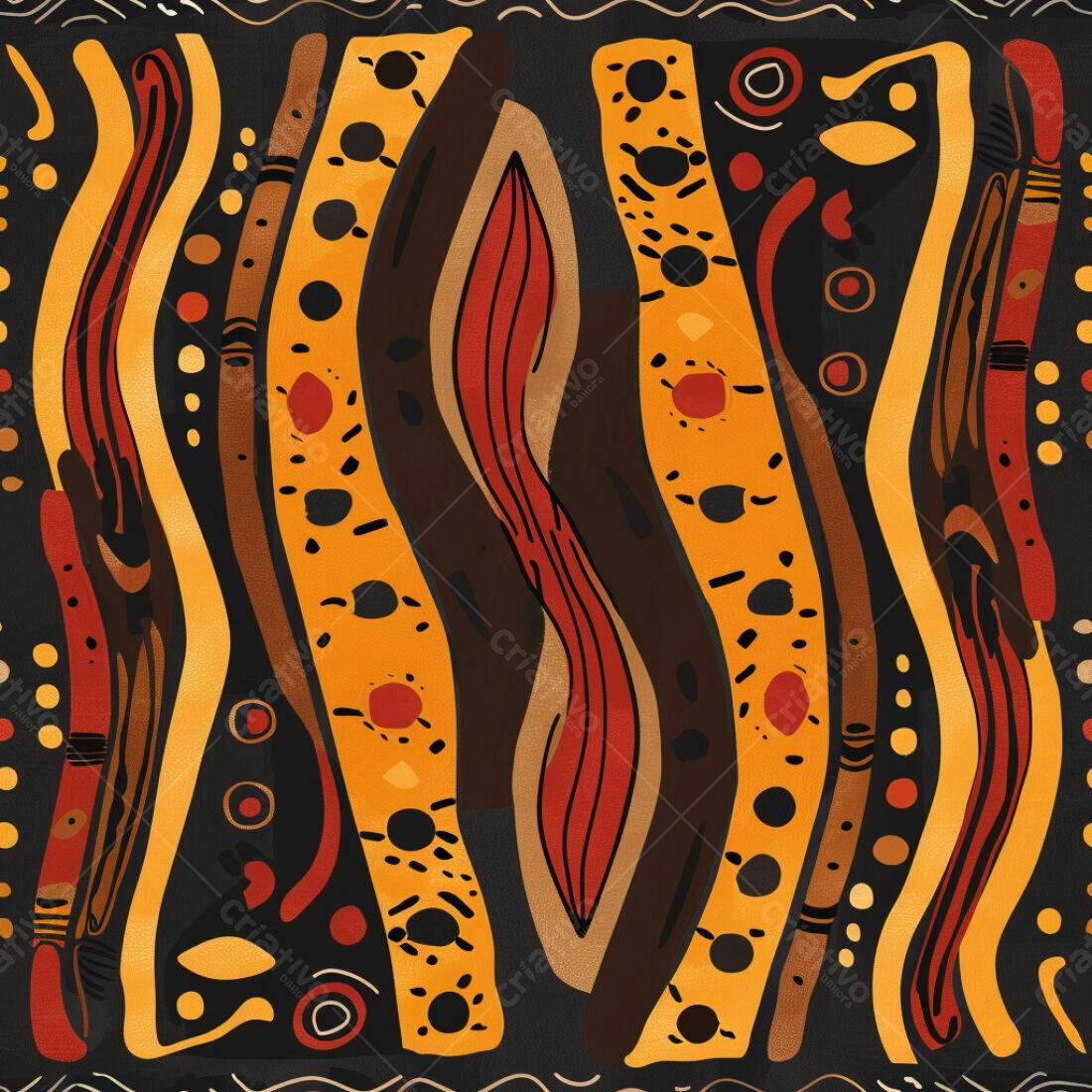 Textura Abstrata Tribal para Fundo
