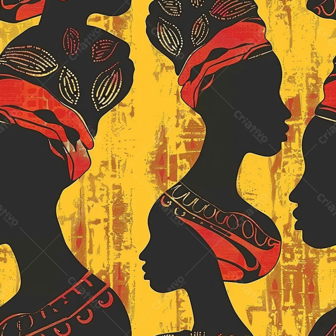 Textura Africana para Fundo