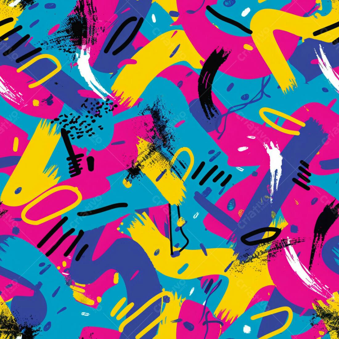 Textura Abstrata Colorida para Fundo