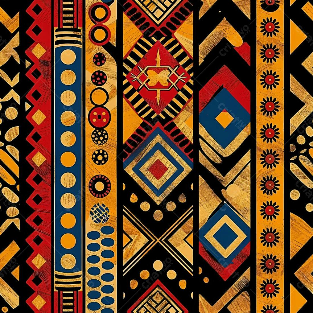 Textura étnica colorida para fundo