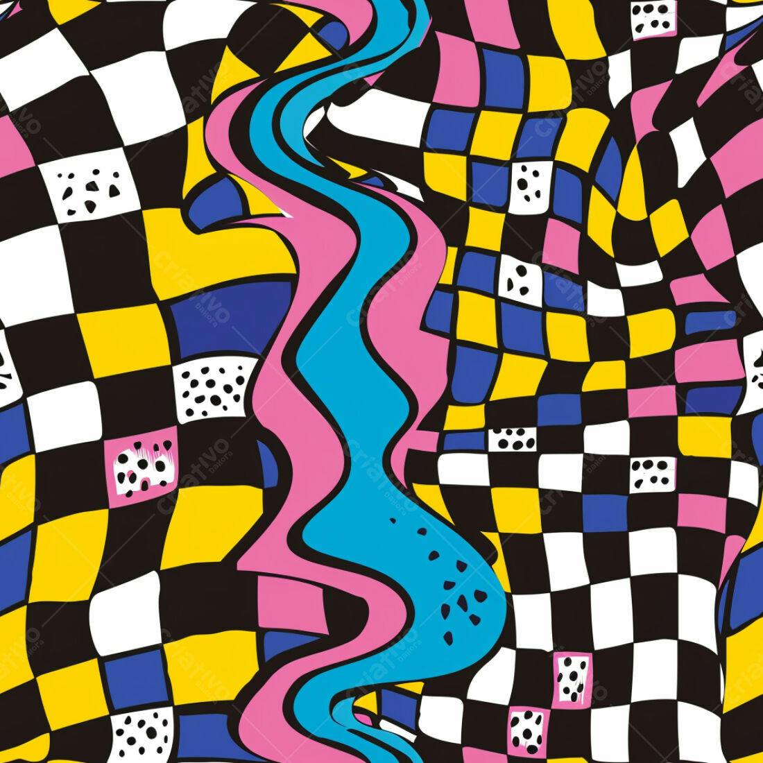 Textura Abstrata Colorida para Fundo
