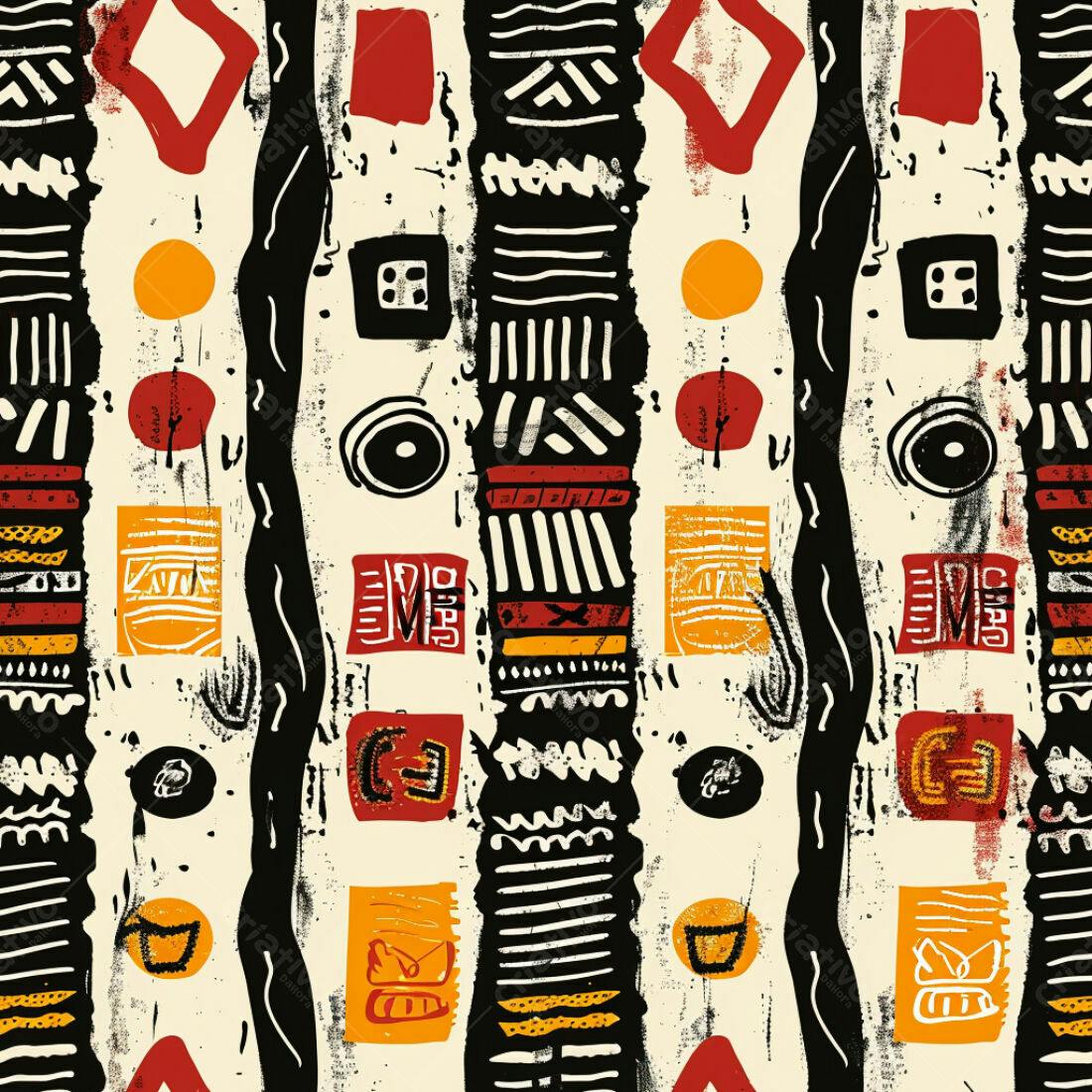 Textura tribal abstrata para fundo