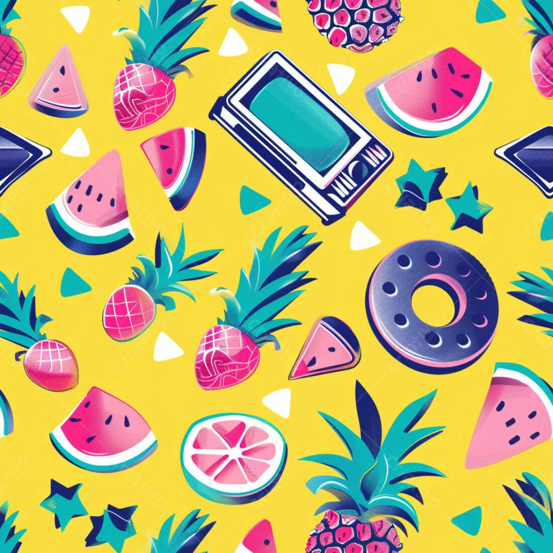 Textura frutas tropicais verão para fundo