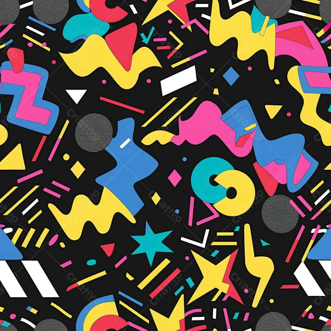 Textura Abstrata 90s para Fundo