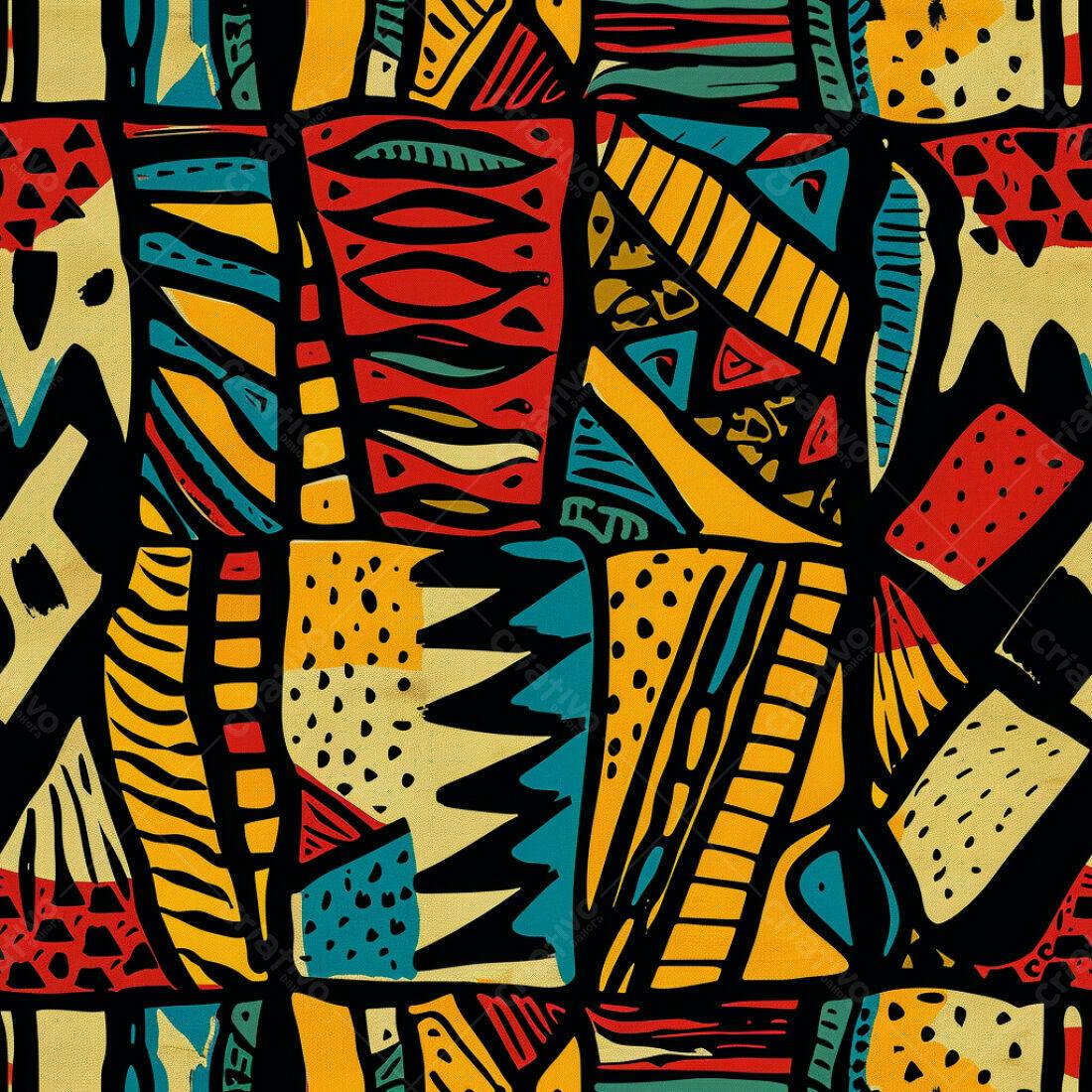 Textura Abstrata Etnica para Fundo