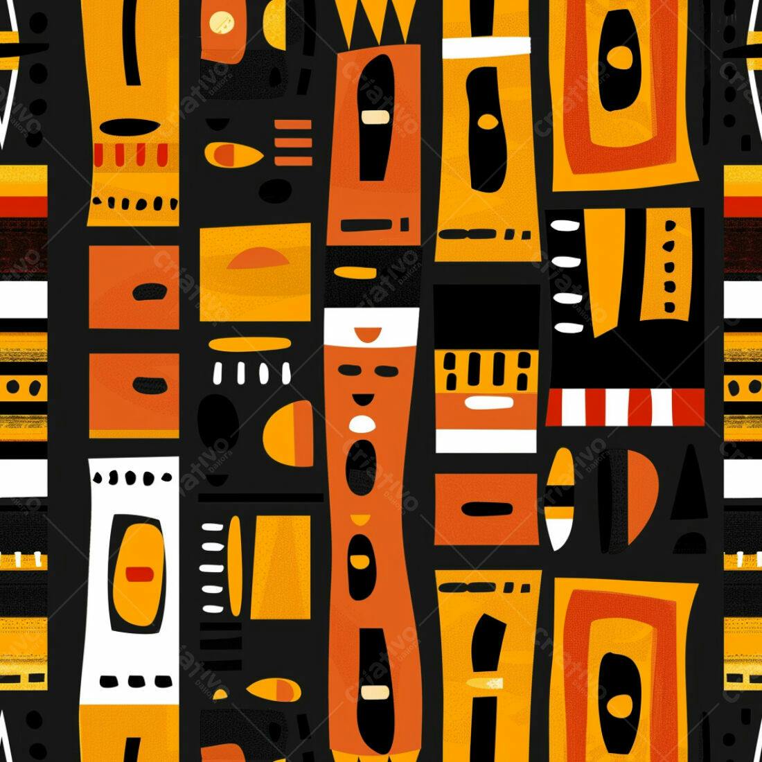 Textura Abstrata Africana para Fundo