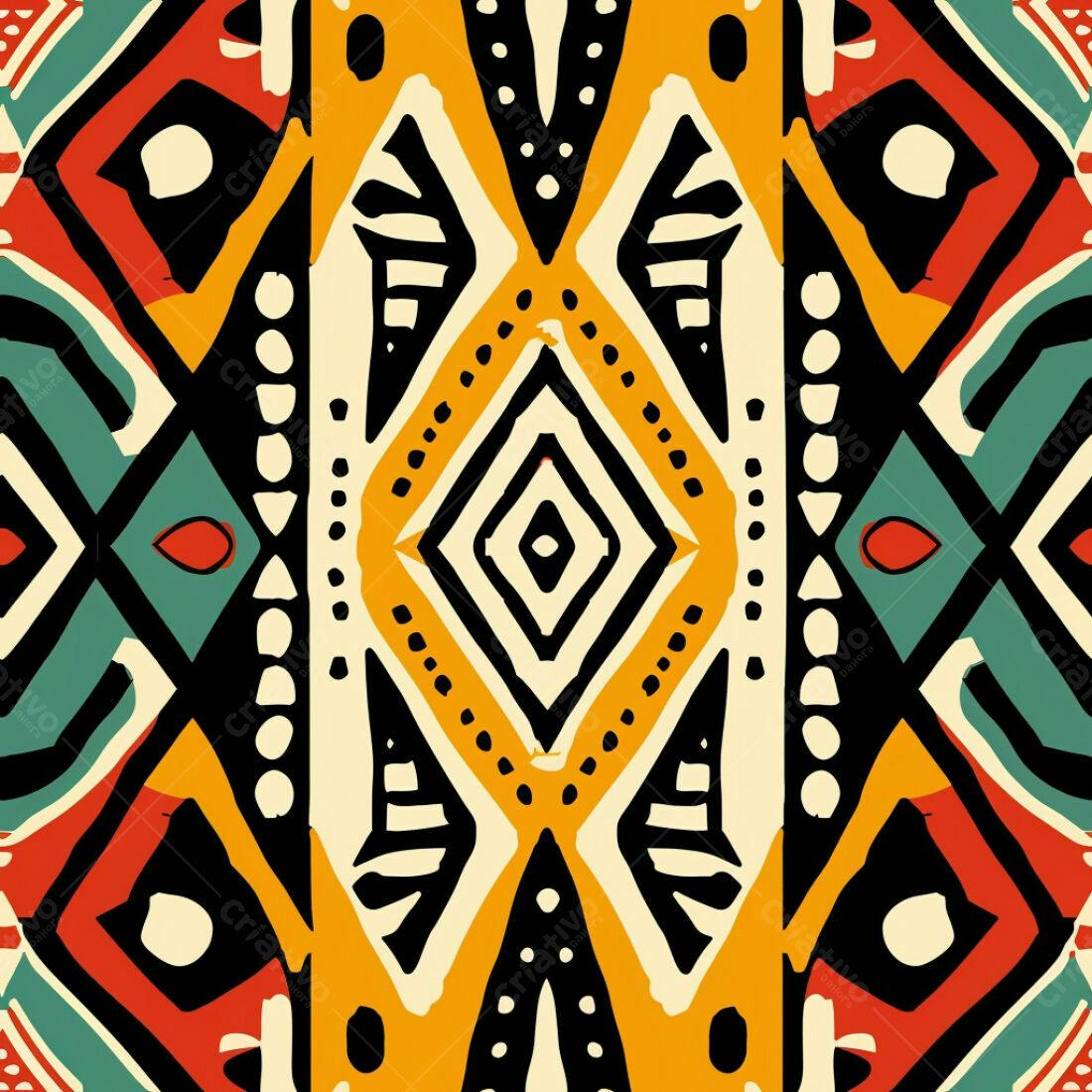 Textura étnica colorida para fundo