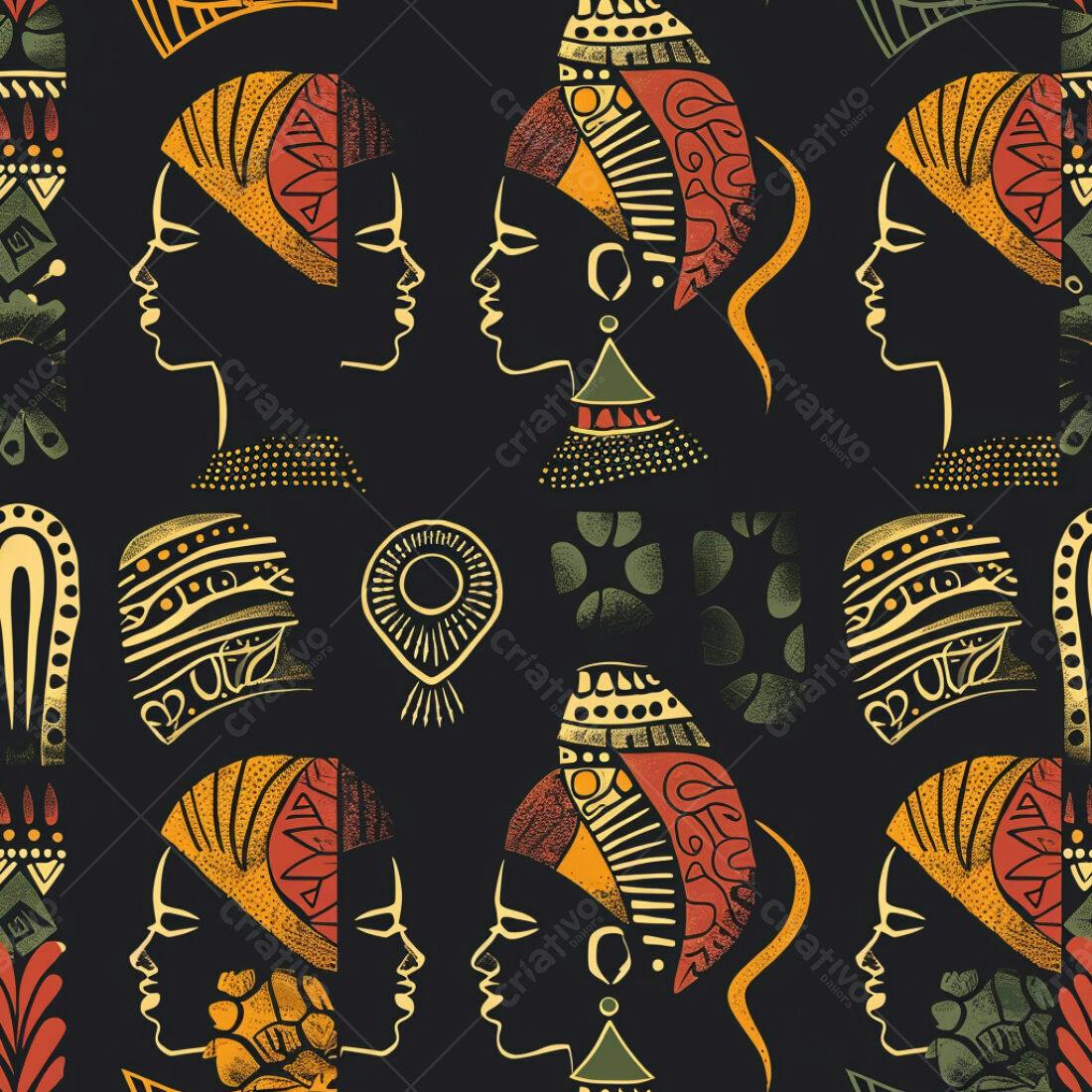 Textura Africana para Papel de Parede
