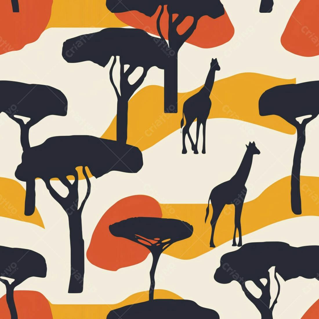 Textura Safari para Papel de Parede