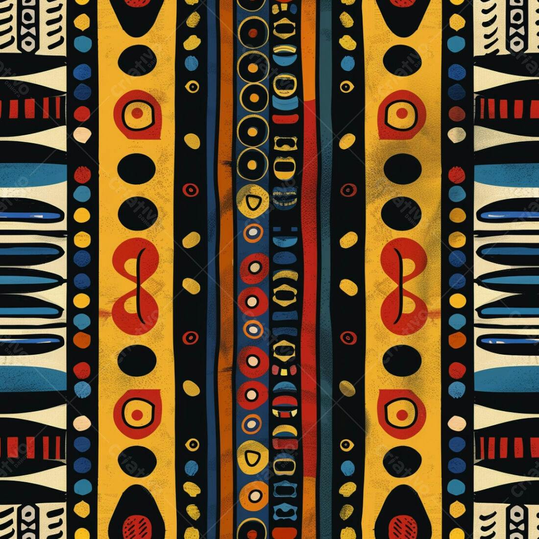 Textura Abstrata Tribal para Fundo