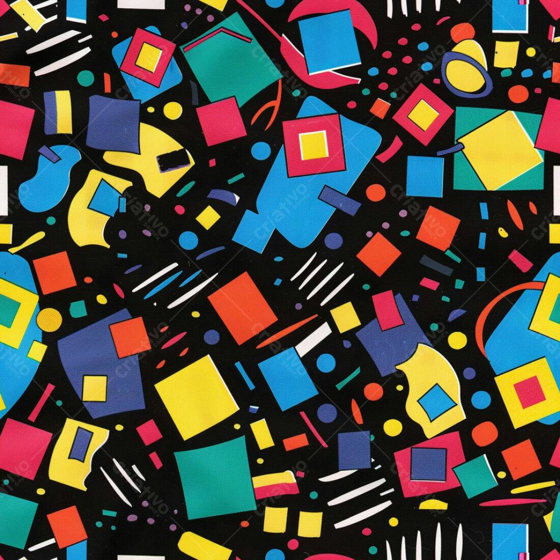 Textura Abstrata Geométrica Colorida para Fundo