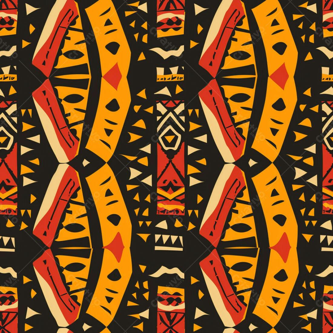Textura tribal africana para fundo