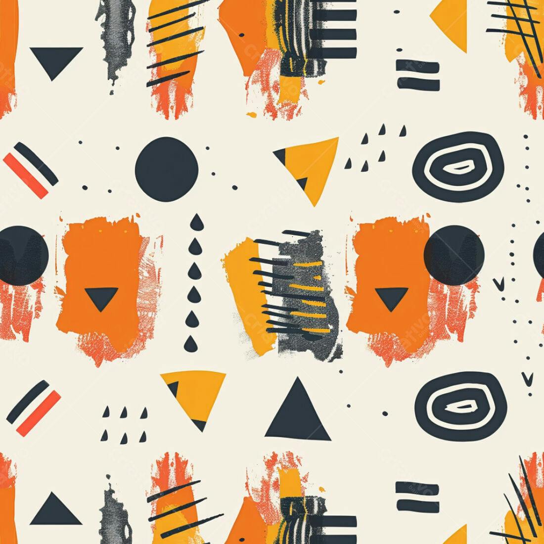 Textura Abstrata Laranja e Cinza para Fundo