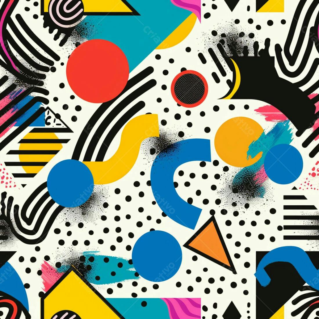 Textura Abstrata Geométrica para Fundo