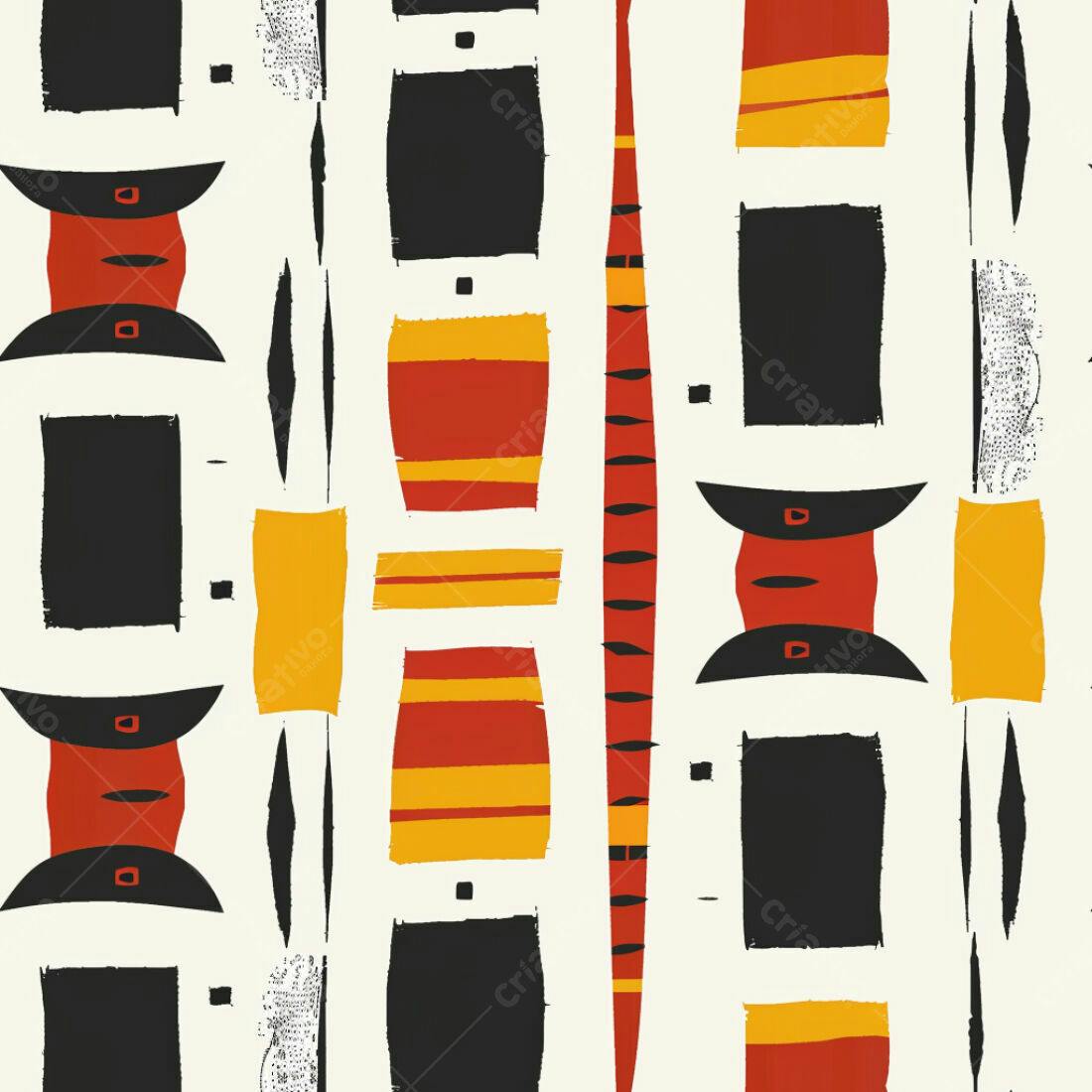 Textura Abstrata Vermelho e Amarelo para Fundo