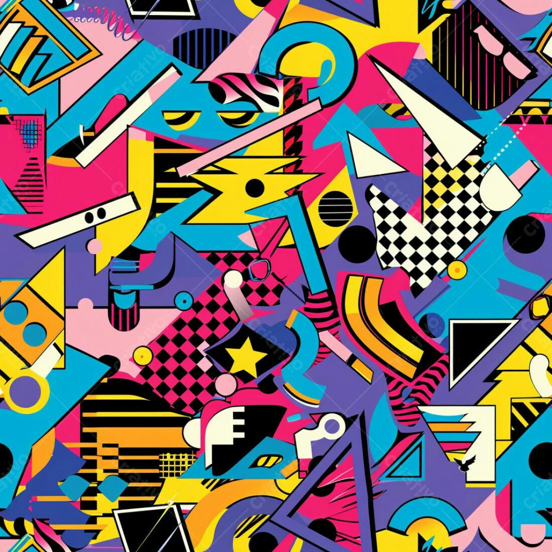 Textura Abstrata Geométrica para Fundo