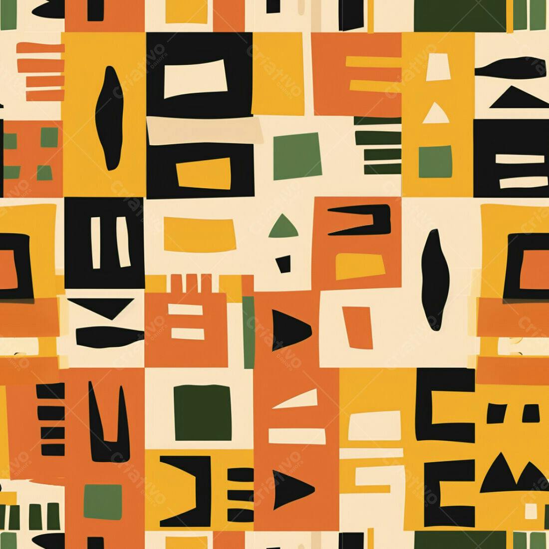 Textura Abstrata Africana para Fundo