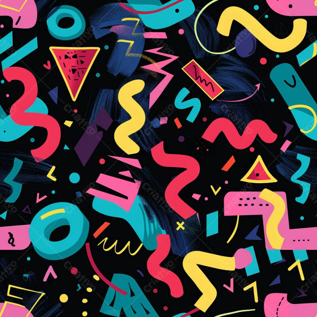 Textura Abstrata 90s para Fundo